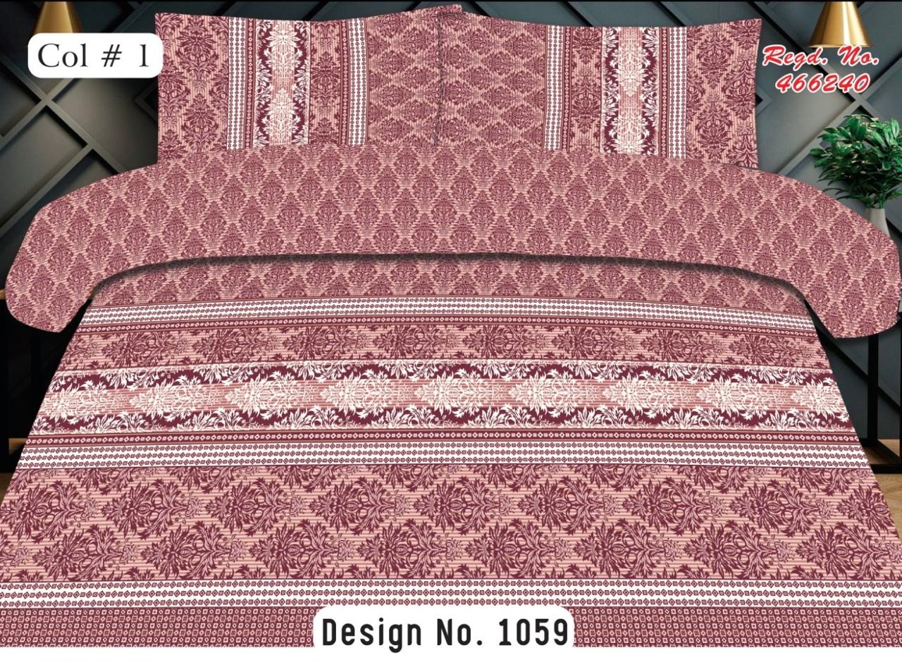 Fsb- Printed High Quality Flat Bedsheet Set