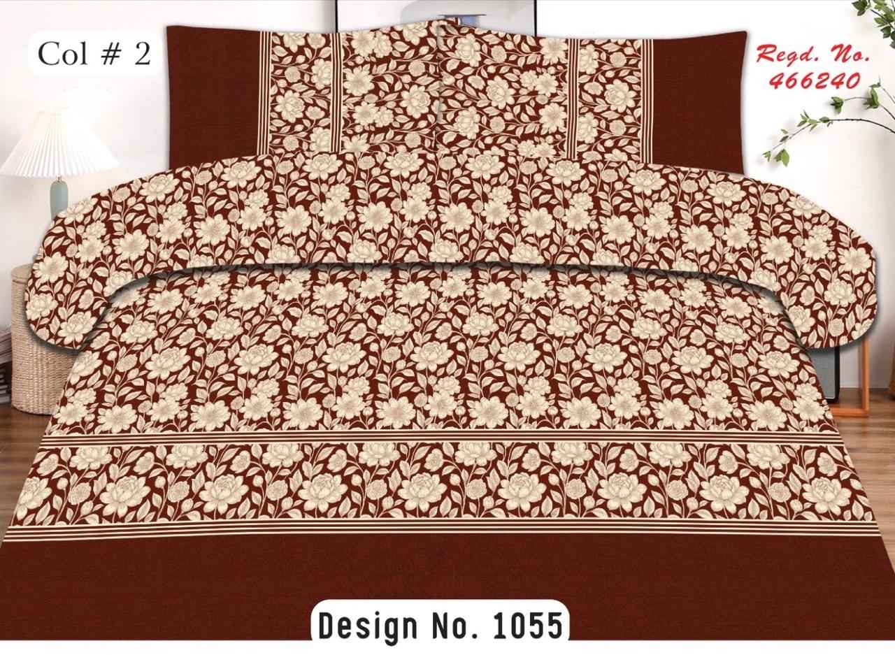 FSB-King Size Printed Flat Bedsheet Set - FSB Bedding