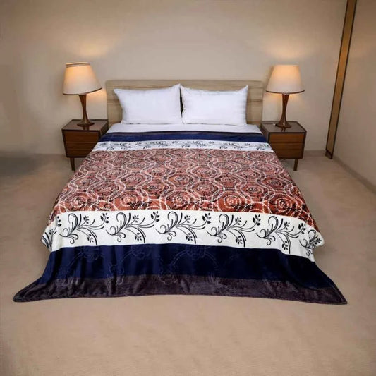 King Size Flannel Blankets - Ember - FSB Bedding