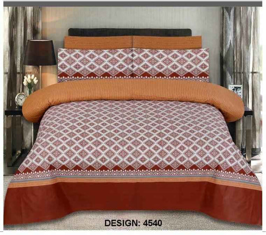 Printed Flat Bed Sheet Set - FSB Bedding