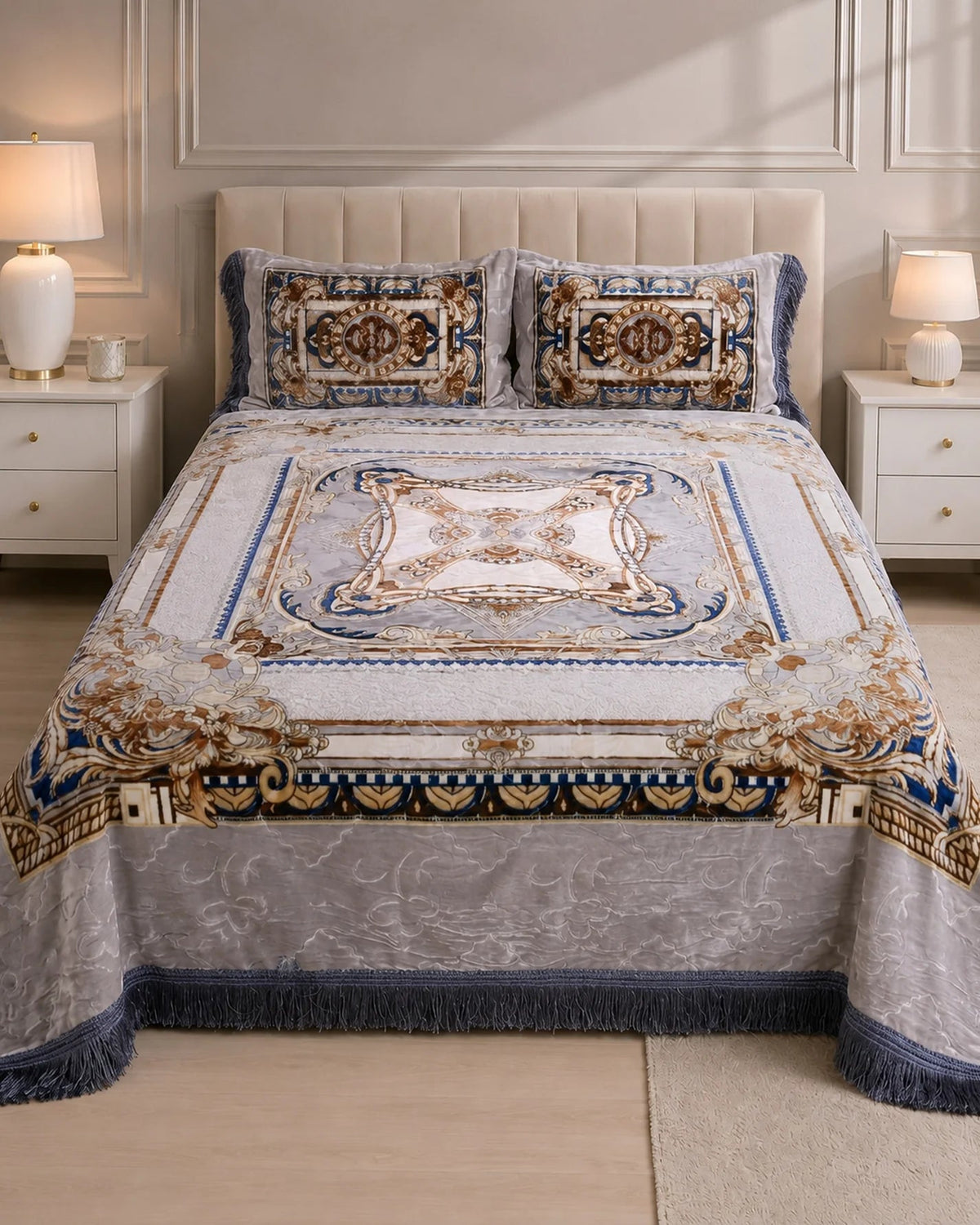 ARZOO SOFT CLOUDY 7 PCS BLANKET BED SET - FSB Bedding