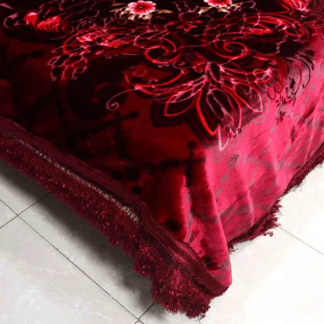 Cloudy Bridal 7 Pcs Blanket Set - FSB Bedding