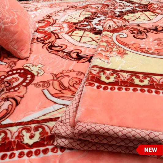 Cloudy Bridal 7 Pcs Blanket Set - FSB Bedding