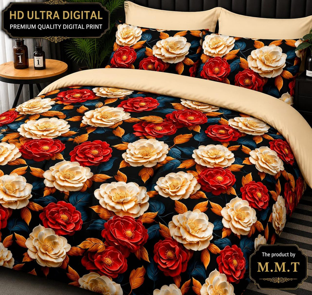 HD ULTRA DIGITAL KING SIZE FLAT BEDSHEET SET - FSB Bedding