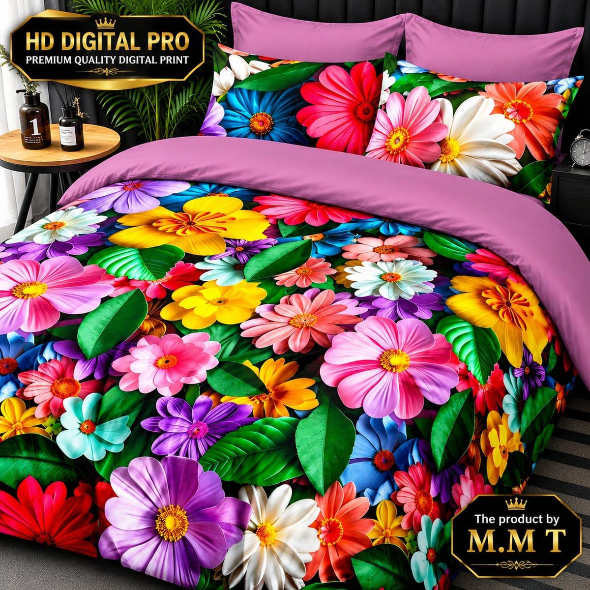 HD ULTRA DIGITAL KING SIZE FLAT BEDSHEET SET - FSB Bedding