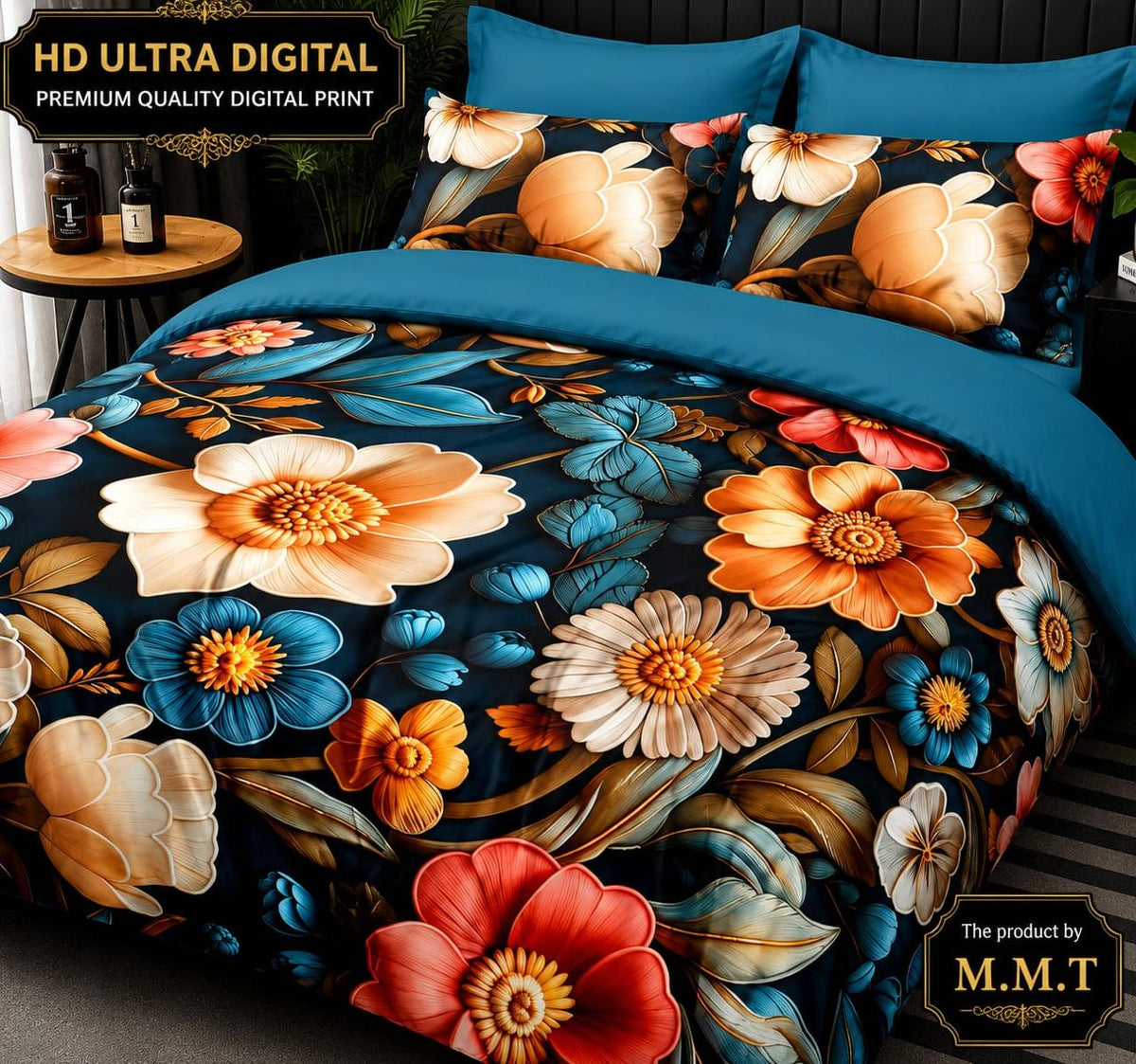HD ULTRA DIGITAL KING SIZE FLAT BEDSHEET SET - FSB Bedding