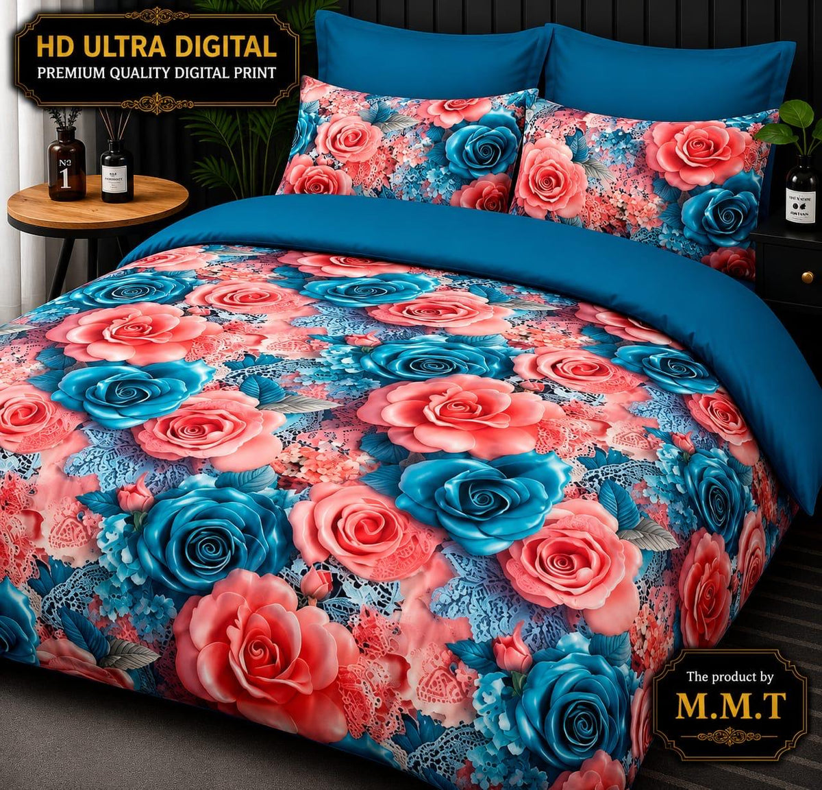 HD ULTRA DIGITAL KING SIZE FLAT BEDSHEET SET - FSB Bedding