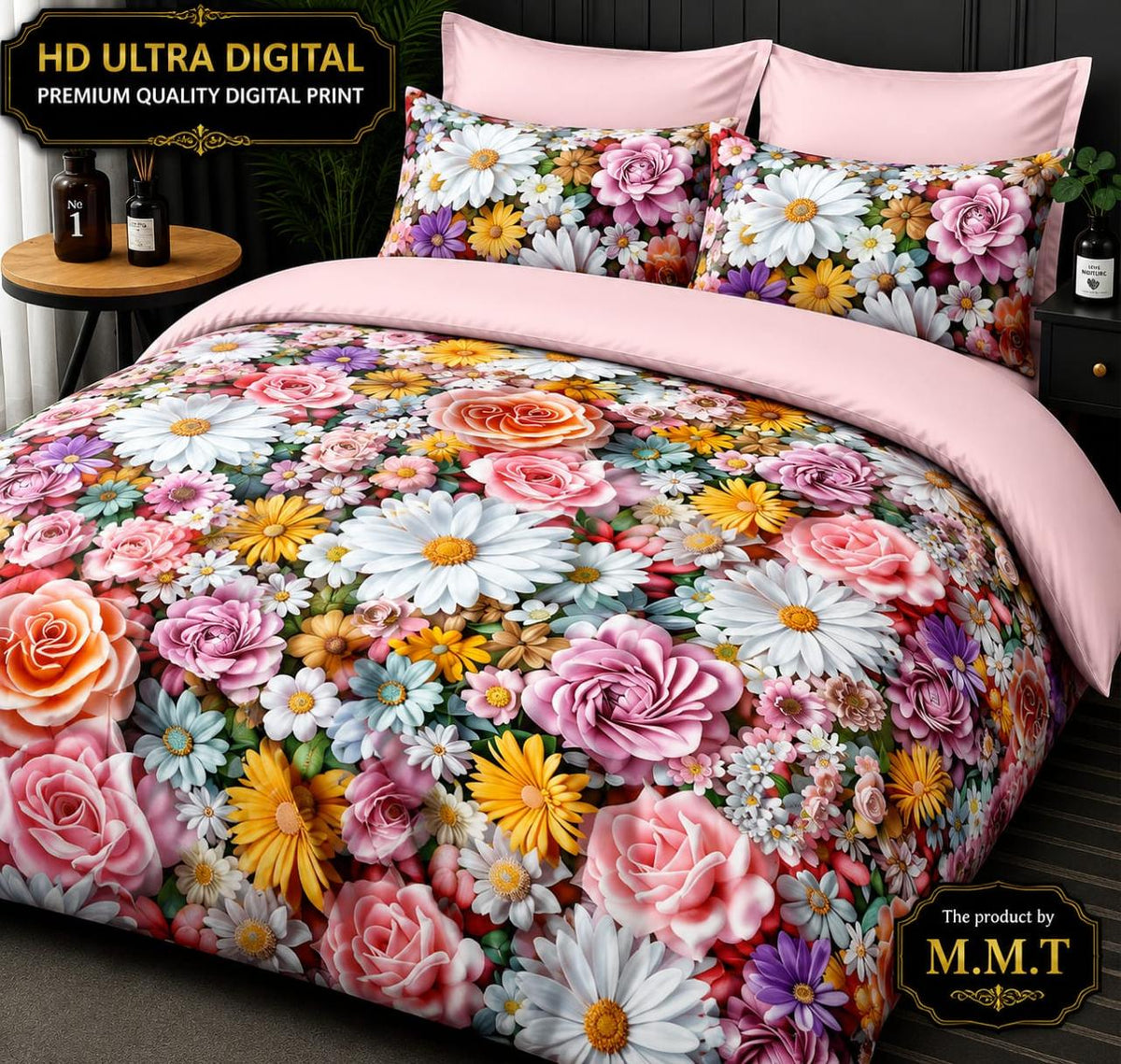 HD ULTRA DIGITAL KING SIZE FLAT BEDSHEET SET - FSB Bedding