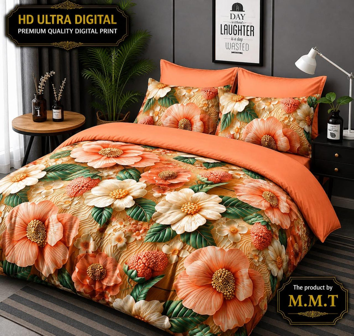 HD ULTRA DIGITAL KING SIZE FLAT BEDSHEET SET - FSB Bedding