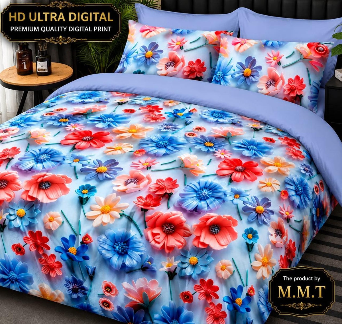 HD ULTRA DIGITAL KING SIZE FLAT BEDSHEET SET - FSB Bedding