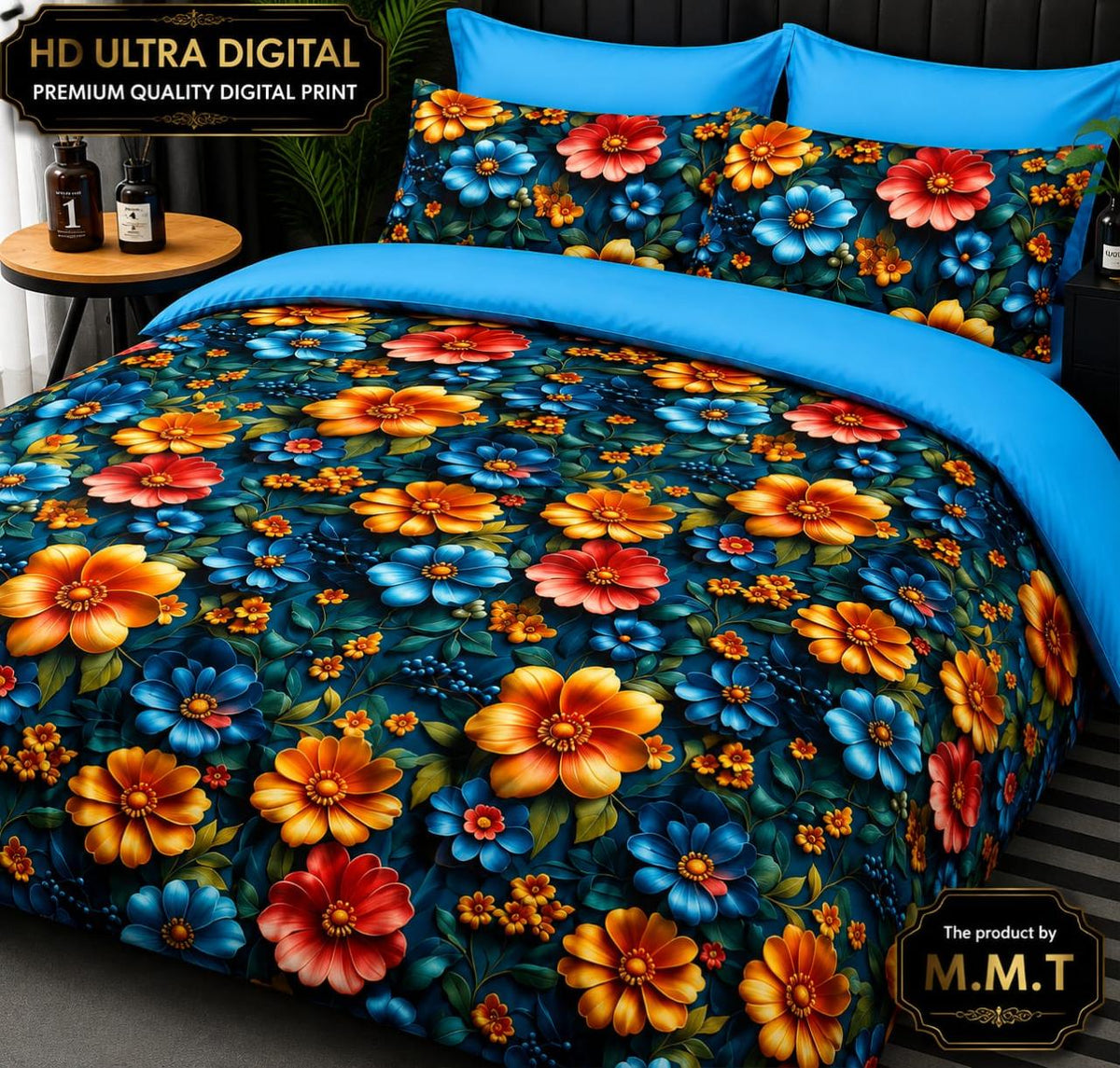 HD ULTRA DIGITAL KING SIZE FLAT BEDSHEET SET - FSB Bedding