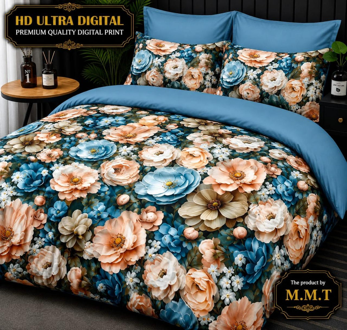 HD ULTRA DIGITAL KING SIZE FLAT BEDSHEET SET - FSB Bedding