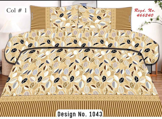 High Quality Printed Flat Bedsheet Set. - FSB Bedding
