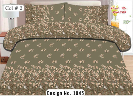 High Quality Printed Flat Bedsheet Set.