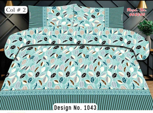 High Quality Printed Flat Bedsheet Set. - FSB Bedding