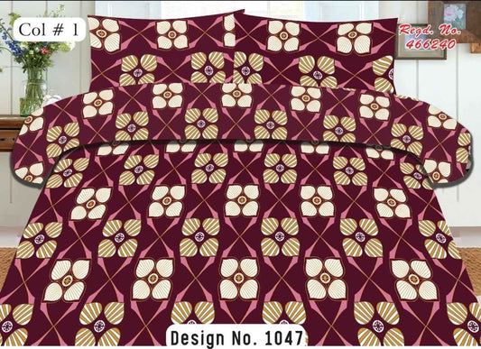 High Quality Printed Flat Bedsheet Set. - FSB Bedding