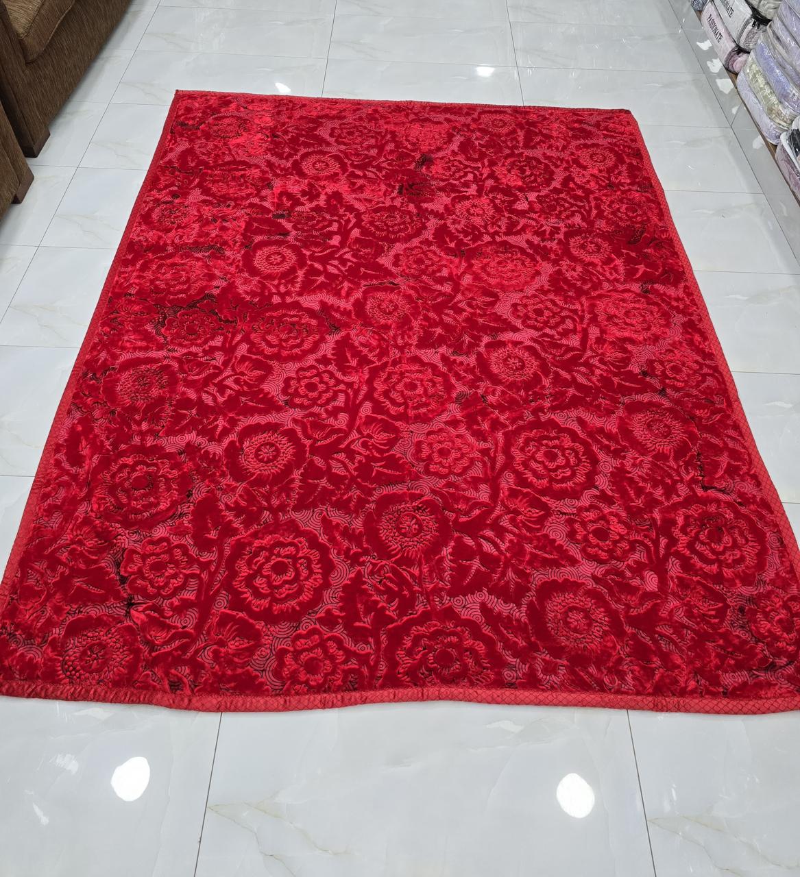 Moro Gold Spain King Size Heavy Blanket - FSB Bedding