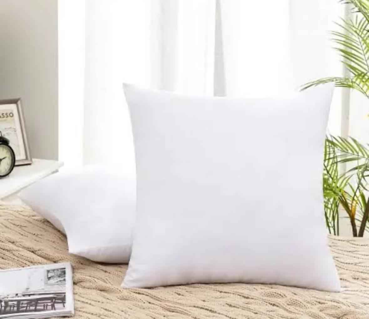 Polyester Ball Fiber Filled Cushions 16X16 Inches (Pack of 4)