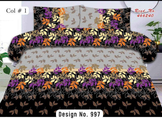 Printed Flat Bed Sheet Set. - FSB Bedding