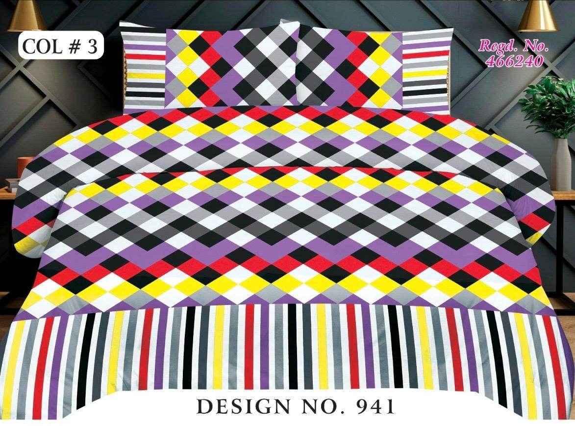 Printed Flat Bed Sheet Set. - FSB Bedding
