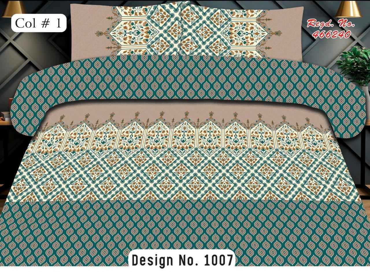 Printed Flat Bed Sheet Set - FSB Bedding