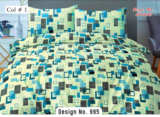 Printed Flat Bed Sheet Set - FSB Bedding