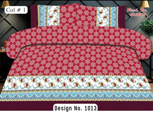 Printed Flat Bed Sheet Set - FSB Bedding