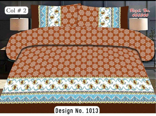 Printed Flat Bed Sheet Set - FSB Bedding