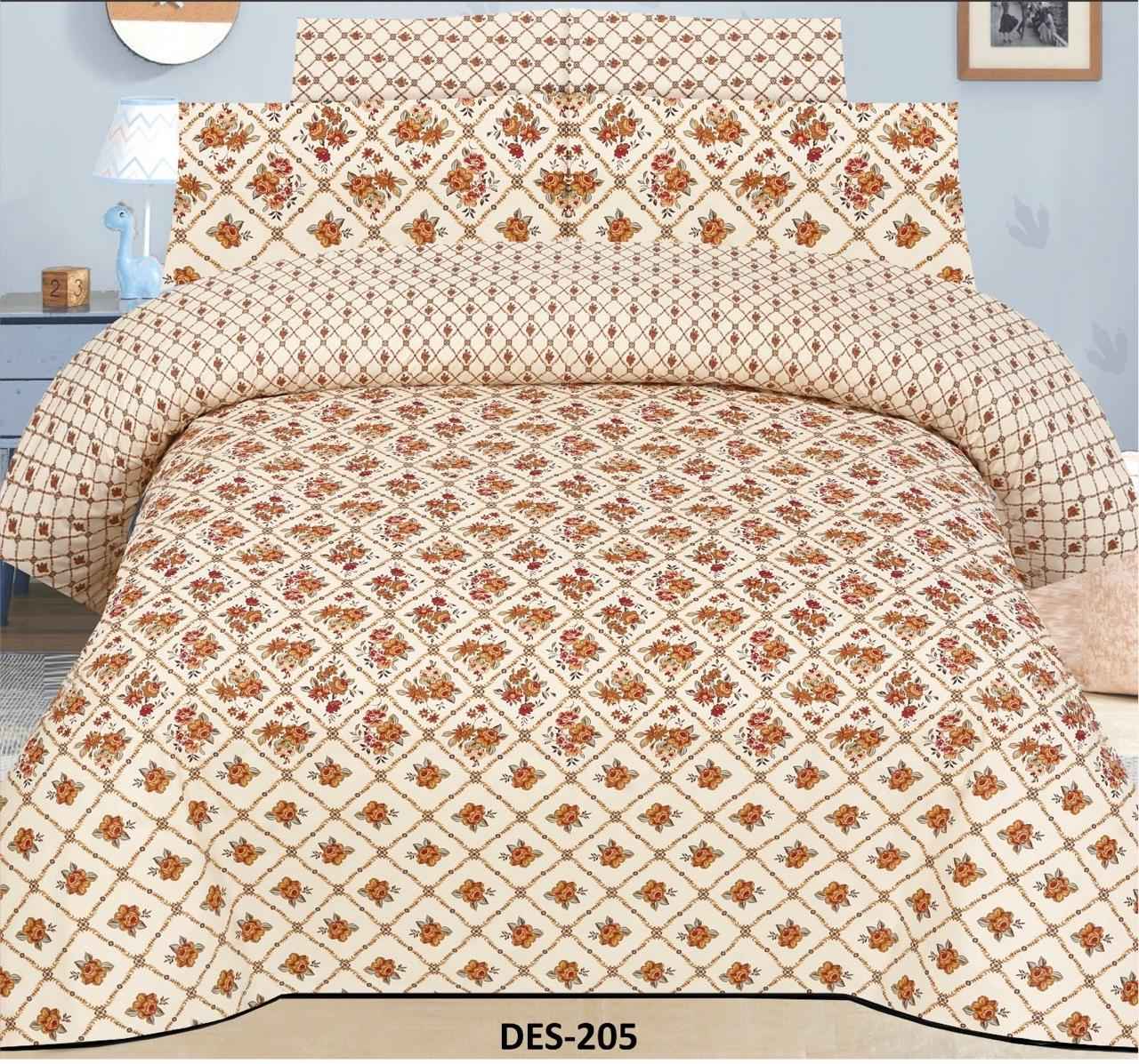 Printed Flat Bed Sheet Set_Butter Blend - FSB Bedding