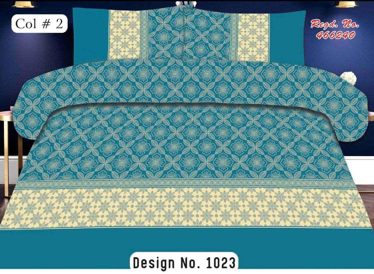 Printed Flat Bed Sheet Set.sea green - FSB Bedding