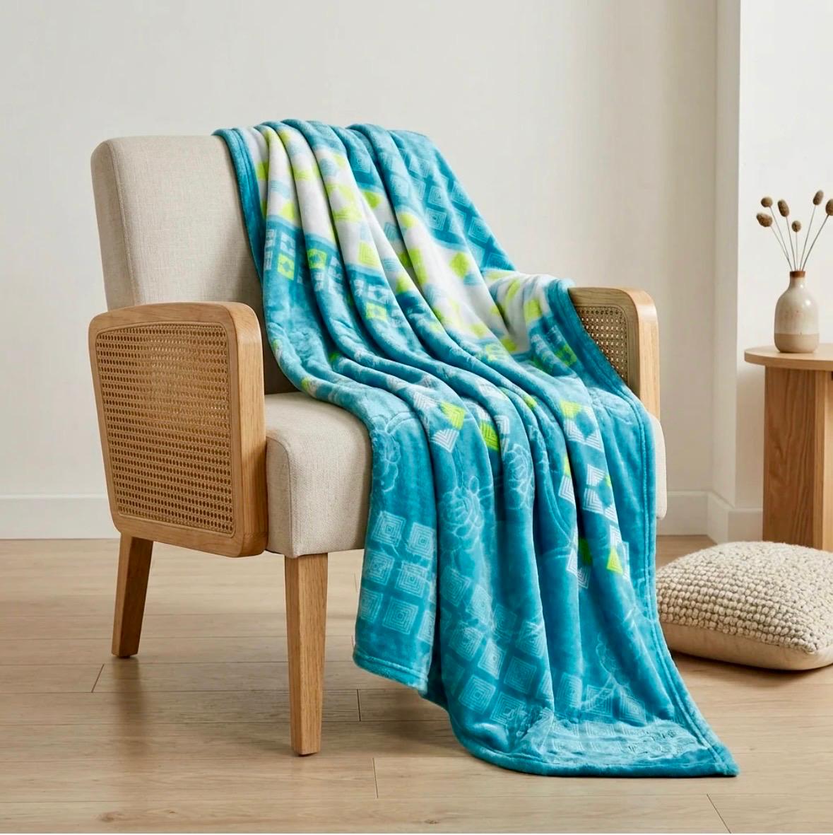 Supremo King Size Flannel Blanket - Marin - FSB Bedding