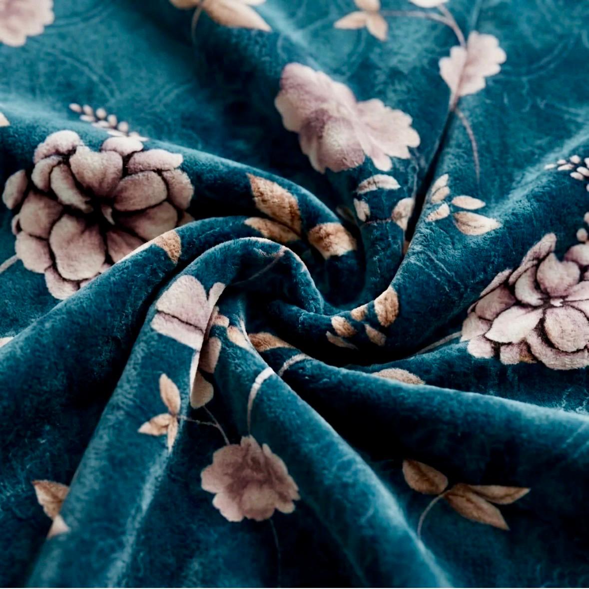 Supremo King Size Flannel Blanket - Reef - FSB Bedding