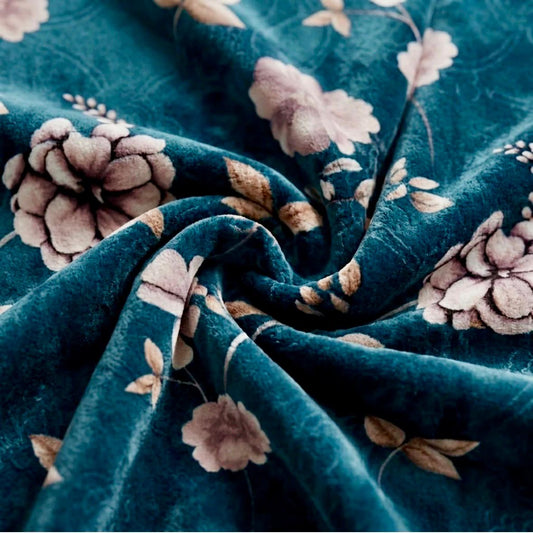 Supremo King Size Flannel Blanket - Reef - FSB Bedding