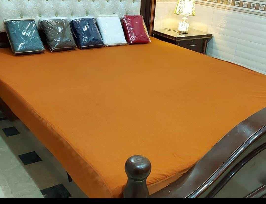 Waterproof Fitted Sheet - High Quality Anti Slip Double Bed Protector with Full Elastic Fit for Ultimate Comfort - FSB Bedding